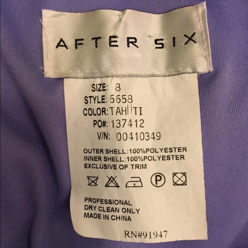 Aftersix one shoulder chiffon dress - Picture 4 of 4